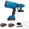 Paint-Sprayer, 600W Electric Spray Paint Gun，Cordless paint sprayer with 3 Spray Patterns ，Easy to Clean，for home, household, dorm, office, garden (Blue)