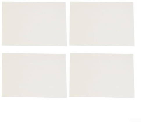 Lot de 2/4 feuilles de papier d'étanchéité haute température en fibre de céramique, film isolant ignifuge pour poêle à granulés, joints de four de camping-car, coupe DIY, 210 mm x 297 mm (B)