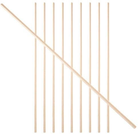 Cabilock 12stücke Holzstreifen Für Fensterleisten Und Fensterrahmenleisten Zierleisten Aus Holz Für Fenstergitter Glatte Holzleisten Für Fenster Diy-projekte Und Möbelmontage