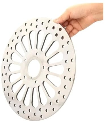 Motorrad Rotor Bremsscheibe Für Ha&rley Touring Sportster So&ftail Fat&Boy Dyna Ro&ad King Glide XL883 1984-2013 Motorrad 11,5 Bremsscheibe Hinten
