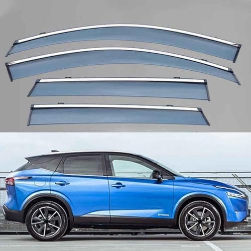 DAYKET Parasol Coche Parasol Lluvia, Compatible para Nissan Qashqai MK3 J12 2023 2024,Parabrisas Coche
