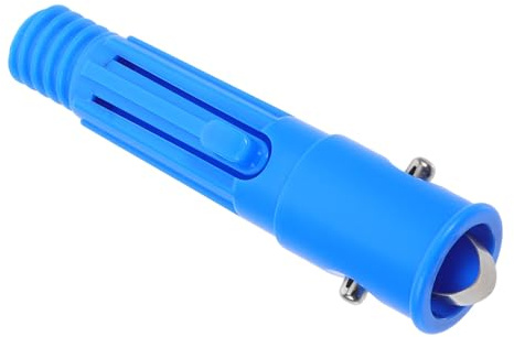 HAMPPLIES Verlängerungsstangenaufsatz für Mopp und Besen Teleskopstangen Adapter aus Kunststoff und Eisen Schwarz für Haus und Gewerbe