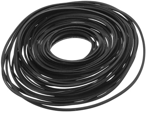 SHINEOFI 30pcs Multifunctional Learning Machine Replacement Belts Rubber Belts for Cassette Tape Player for Recorder and Dvd Player Maintenance