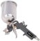 Powerplus Farbspritzpistole POWAIR0105 - mit 400 ml Aluminium-Becher, Kompressoren-Zubehör zum Sprühen und Sprayen , 3 Sprühbilder