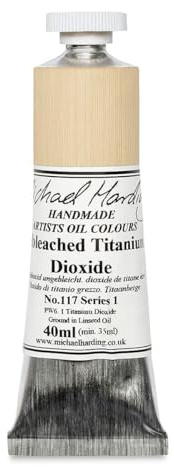 Michael Harding : Oil Colour : 40ml Unbleached Titanium