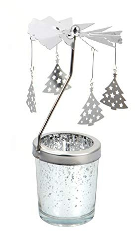 Uonlytech Drehbarer Kerzenständer Kerzenhalter Kerzenständer Für Innen Und Außen Elegantes Tischdekor Für Weihnachten Hochzeiten Und Besondere Anlässe