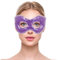 NEWGO®Augenmaske Kühlend Kühlmaske Gel Kühlpads für Migräne, Die Augen, Trockene Augen und Kopfweh (Lila)
