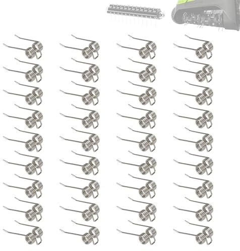 ChangTa 29272 Replacement Dethatcher/Scarifier Tines Compatible with Greenworks 27022 2500600G 10 Amp 14 Corded Dethatcher, Also for Various Models of Lawn Sweepers, 36 Pack