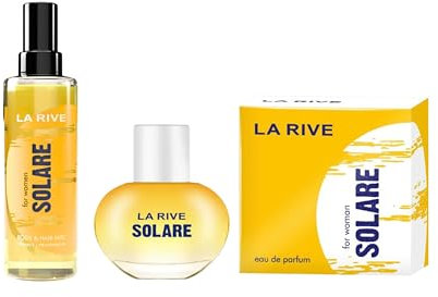 LA RIVE Solare Set Parfüm & Bodyspray 50ml + 200ml Damenduft Frauenduft
