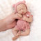 Vollence Mini bambola in silicone da 20,3 cm, realistica, con accessori, idea regalo per bambini dai 3 anni in su