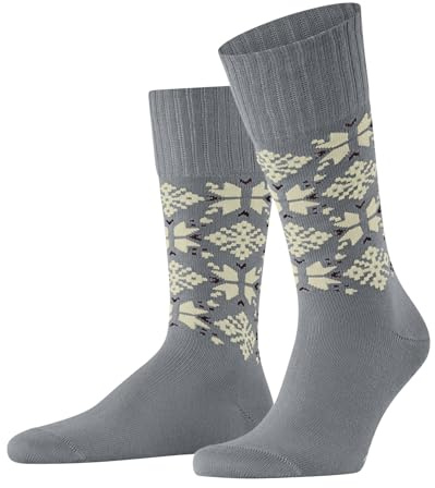 ESPRIT Herren Winter Star Socken Baumwolle Wolle atmungsaktiv