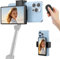 APEKX Vlog Selfie Monitor Screen with Magnetic Clip Mount, Low Latency, Easy Cable Connection, Perfect for Live Streaming on TikTok, Youtube - Compatible with iPhone & Android Phones (Black)