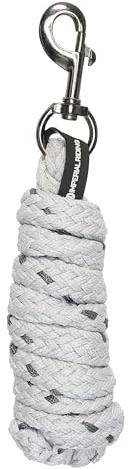 Imperial Riding Führstrick IRH Deluxe mit Lurexfaden, Karabinerhaken, ummanteltes Nylon, Kristall