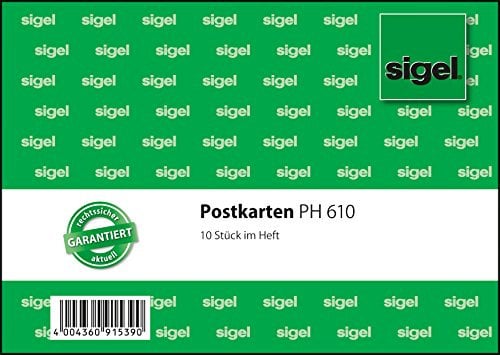SIGEL PH610/25 Postkarten blanko weiß, A6, 250 Stück