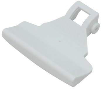 ZANUSSI - Tirador de puerta para secadora de ropa, color blanco
