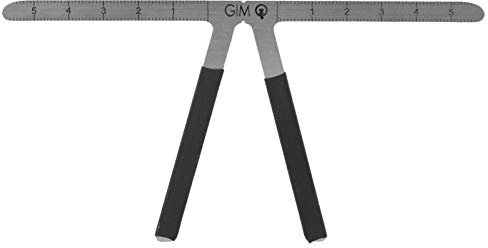 Augenbrauen Lineal - 1PC Permanent Augenbrauen Makeup Lineal wiederverwendbare Tattoo Shaping Measure Tool Makeup Messwerkzeug