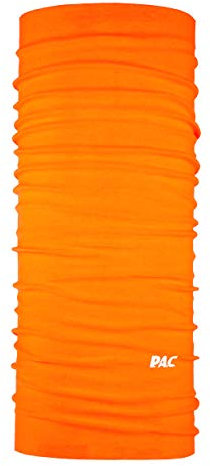 P.A.C. Solid Colours Multifunktionstuch - Outdoor, Ski, Halstuch, verschiedenste Designs, Unisex, 10 Tragevarianten