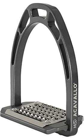 Acavallo Steigbügel ARCO Evolution Alupro | Farbe: Charcoal | Größe: OneSize