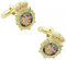 MasGemelos - Gemelos Placa Policia Nacional Cufflinks