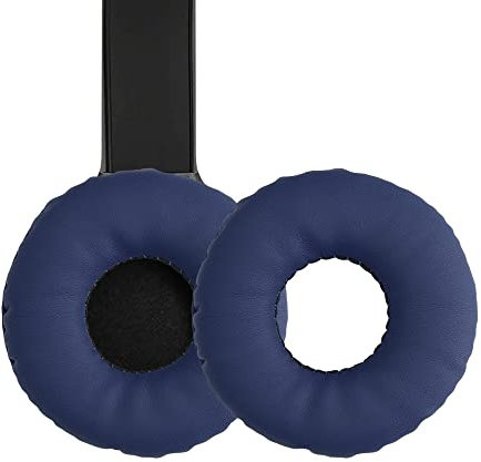 kwmobile Almohadillas compatibles con Sony WH-CH510 Almohadillas - 2X Almohadilla de Repuesto para Auriculares en Cuero sintético