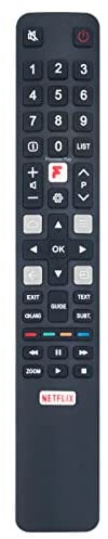 VINABTY RC802N YUI5 Replacement Remote Compatible with Thomson TCL TV 43DP648 50DP648 55DP648 65DP648 43EP648 50EP648 55EP648 65EP648 43P617K 50P617K 55P617K DP648 EP648 P617K DP628 DP608 DC748