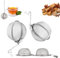 3 Pcs Tea Strainer Infuser Ball - Stainless Steel Mesh Tea Filter for Leaves Spice Herb Filter Fruit Squeeze - 2.8in / 7cm Diameter