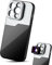 MOJOGEAR - Compatible with iPhone 14 Pro - 17mm Lens Case - Black/Grey