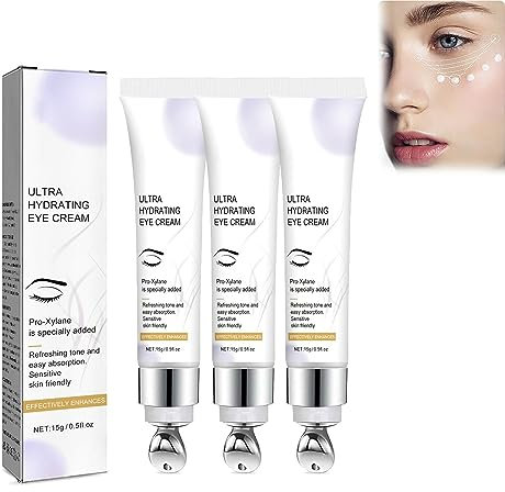EXQST Augencreme gegen dunkle Augenringe und Schwellungen Ultra-Feuchtigkeitsspendende Augencreme Faltenreparierende Augencreme Lift & Firm Anti-Falten Augenstraffende Creme
