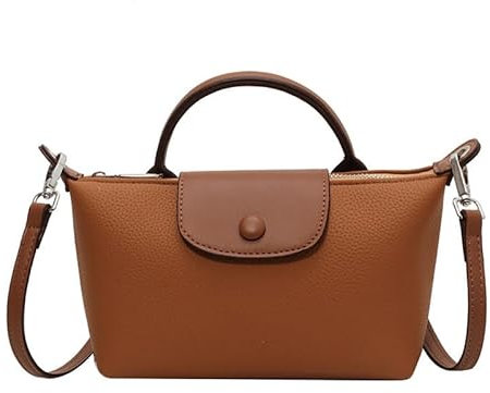 VesaNa Modische Crossbody-Tasche für Damen – gesteppte Crossbody-Taschen für Damen, 2023 Herbst, neue Schultertaschen, Handtaschen, Geldbörsen, Braun