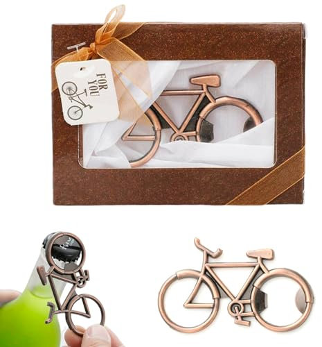 Fahrrad-Flaschenöffner, Fahrrad Bieröffner, Personalisierte Fahrrad Geschenke, Korkenzieher Bottle Opener Fahrrad Geschenk für Radfahrer, Hipster & Fahrradliebhaber