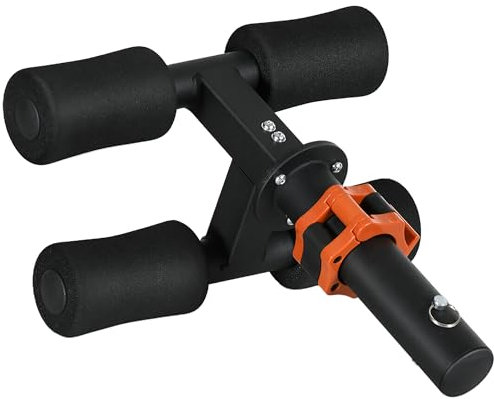 SPORTNOW Tib Bar Tibialis Trainer Calf Raise Machine for Shin Splints and Knee Pain Relief, Fits 5cm Weight Plates