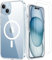 NWNK13 for iPhone 14 Case, iPhone 13 Case Compatible with MagSafe, [Military Grade Drop Protection] with 2 Screen Protector, Transparent Slim Fit, Magnetic Phone Case for iPhone 14 (Mag Case)