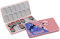 doepeBAE Switch Spiele Aufbewahrung, Switch Spiele Lagerung, Switch Spiele Hüllen Aufbewahrung, Magnetverschluss, Weiches Silikon Futter, Mit 24 Game Card Slots und 24 Micro SD Karten (A11)