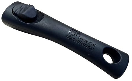 Pradel Excellence - PCUI001036 - Manche Amovible Gamme Premium, Noir, 18 cm, en Bakélite - Poignée pour Casserole, Poêle, Sauteuse et Wok Gamme Premium PCUI001