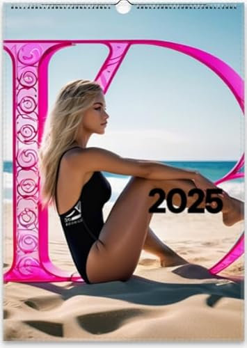 Wandkalender 2025 Beach Bikini Beauties, 12-Monatskalender