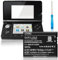 [3800mAh] CTR-003 Akku für Nintendo 2015 Alte 3DS, N3DS, 2DS, Neue 2DS XL, CTR-001, Wii U Pro Controller Handheld-KonsoleAkku (Nicht für New 3DS, 3DS XL)