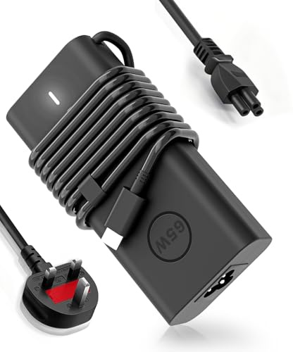 Cluvox 65W 45W USB C Laptop Charger,Compatible with New Slim Dell Charger Latitude 5530 5420 5430 5520 5540 7430 7420 7440 7340,Inspiron 14 7425 16 7620 XPS 2in1 Chromebook 3100 Type C Power Adapter