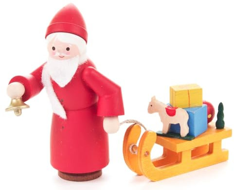 Nikolaus mit Schlitten bunt