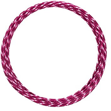 Vaessen Creative 24245-006 Aludraht Diamant Schmuck, Aluminium, Strong rosa, 500 x 0.2 x 0.2 cm