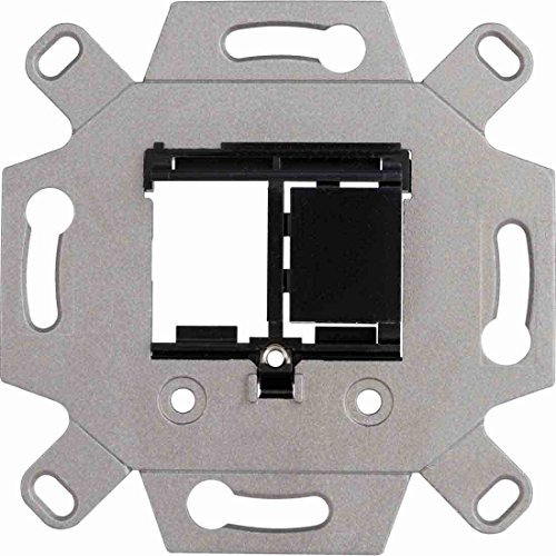 Merten meg4580 – 0001 Up Adattatore di Montaggio F. moduli keystone 2, colore: nero