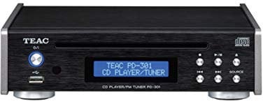 Teac PD-301DAB High End CD-Spieler inkl. DAB/UKW-Tuner, Schwarz