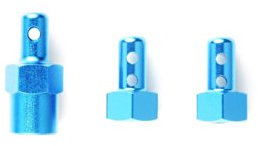 TAMIYA 300054200 – F104 Set de Support de carrosserie en Aluminium