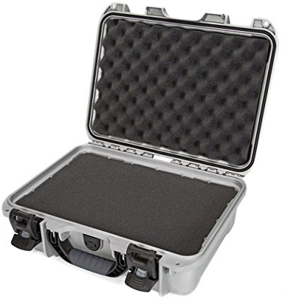 Nanuk 920 wasserdichtes Hartschalen-Gehäuse, leer, silberfarben