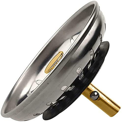 Merriway BH03124 Stainless Steel Basket Sink Strainer Plug