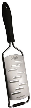 Salvinelli Parma Raspel Parmesanreibe Zester Käsereibe 4259PRO mit Soft Touch und Anti-Rutsch