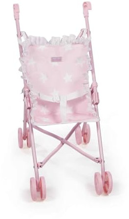Diset La Nina- Silla Pequeña Carlota (27X53X41 cm), Más de 3 años, Muñecas, Color Rosa, 41 X 27 X 55 cm (60404)