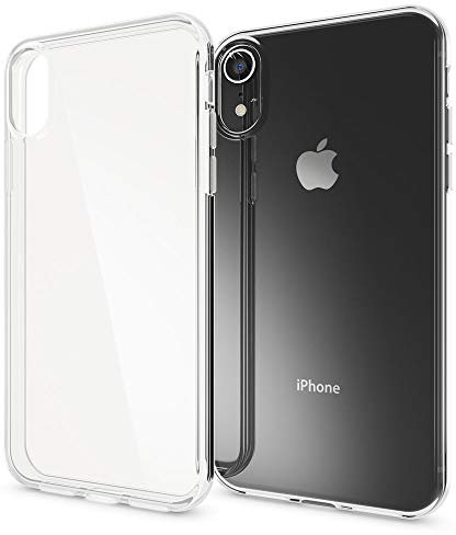 NALIA Cover Protettiva compatibile con Apple iPhone XR Custodia, Sottile Cristallo Chiaro Silicone Gomma Gel Copertura, Crystal Clear Case Morbido Antiurto Skin Guscio Bumper Lucida - Trasparente