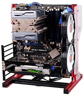 PC Test Bench Open Frame for ATX MATX Motherboard Aluminum Acrylic Computer Case DIY Mod Host Stand ATX ITX