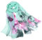 YEBIRAL Damen Schal Stola Halstuch Elegant Leicht Chiffon Schal Ganzjährig Tuch Geschenk für Frauen (Einheitsgröße, Y-03 Minzgrün)