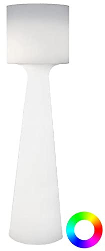Lampadaire d'extérieur MOOVERE 140cm Outdoor lumière blanche Batterie Rechargeable
